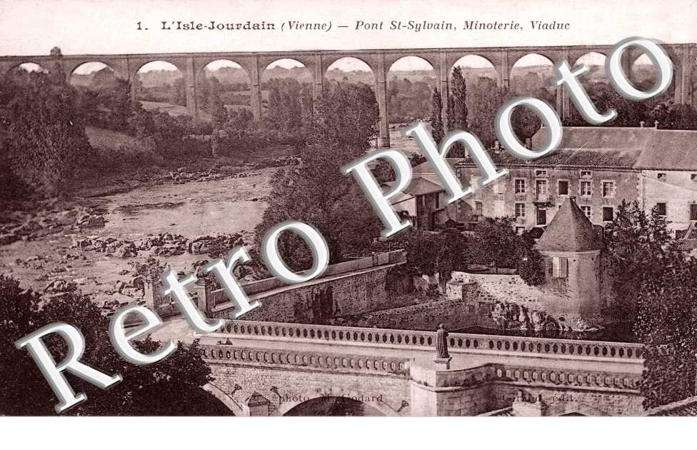pont St-Sylvain, minoterie, viaduc