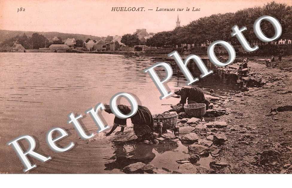 laveuses sur le lac