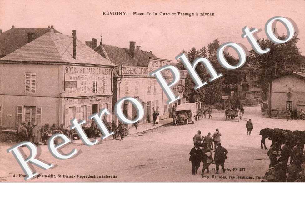 PLACE DE LA GARE ET PASSAGE Ë NIVEAU
