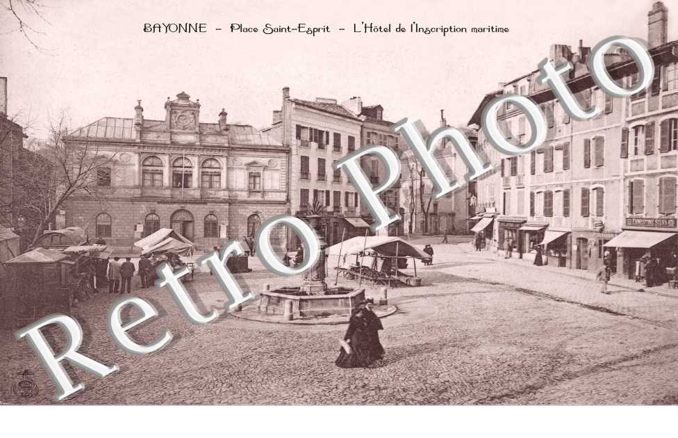 Place Saint Esprit, Hotel de l&#039;Inscription maritime