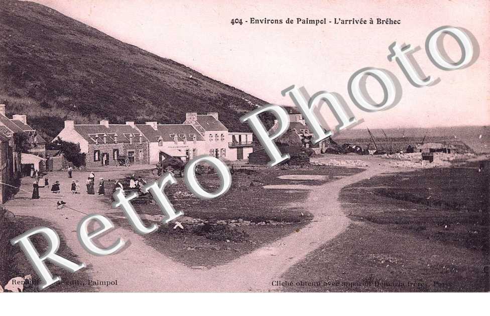 environs de Paimpol, l&#039;arrivee a Brehec