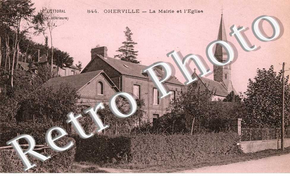 La mairie et l&#039;eglise