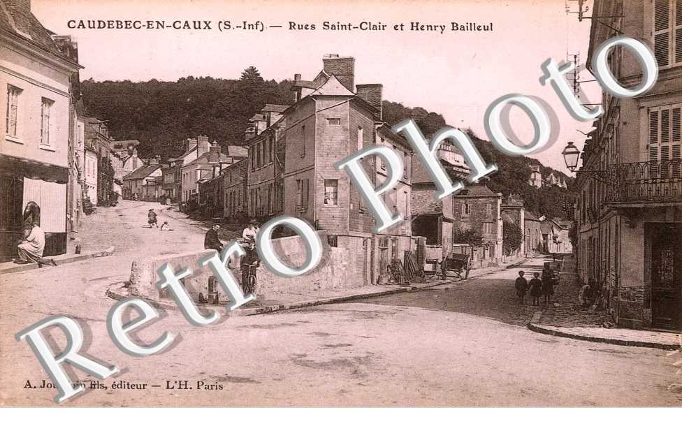 Rue Saint Clair et Henry Bailleul