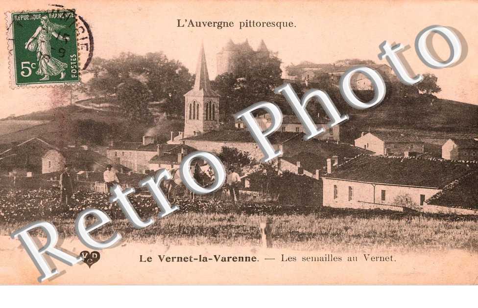les semailles au Vernet