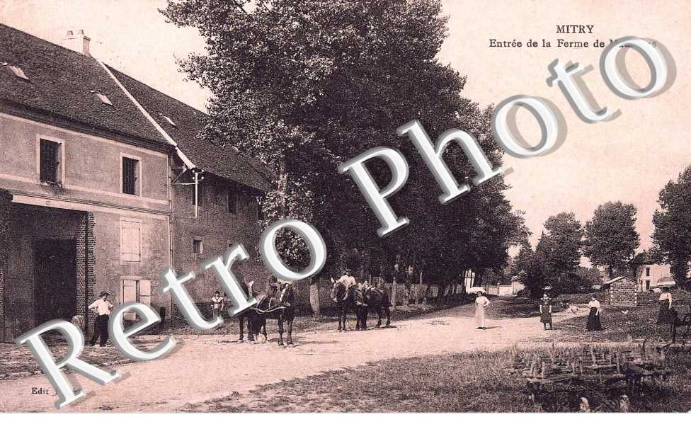 Entree de la ferme de Maurepas