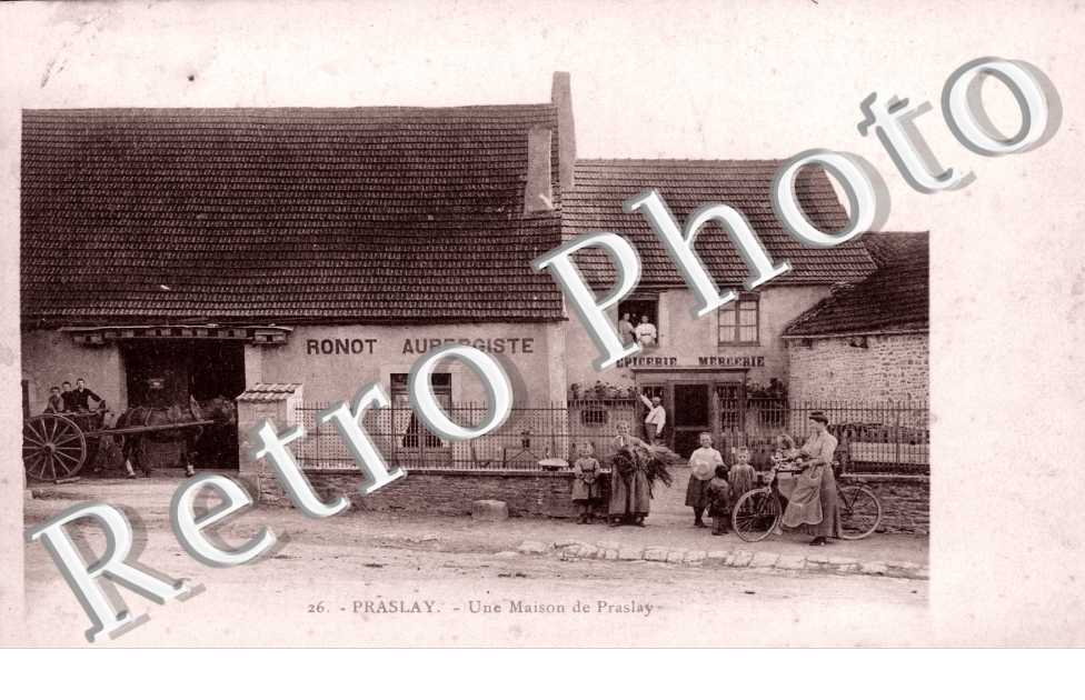Ronot aubergiste epicerie mercerie  -  1909