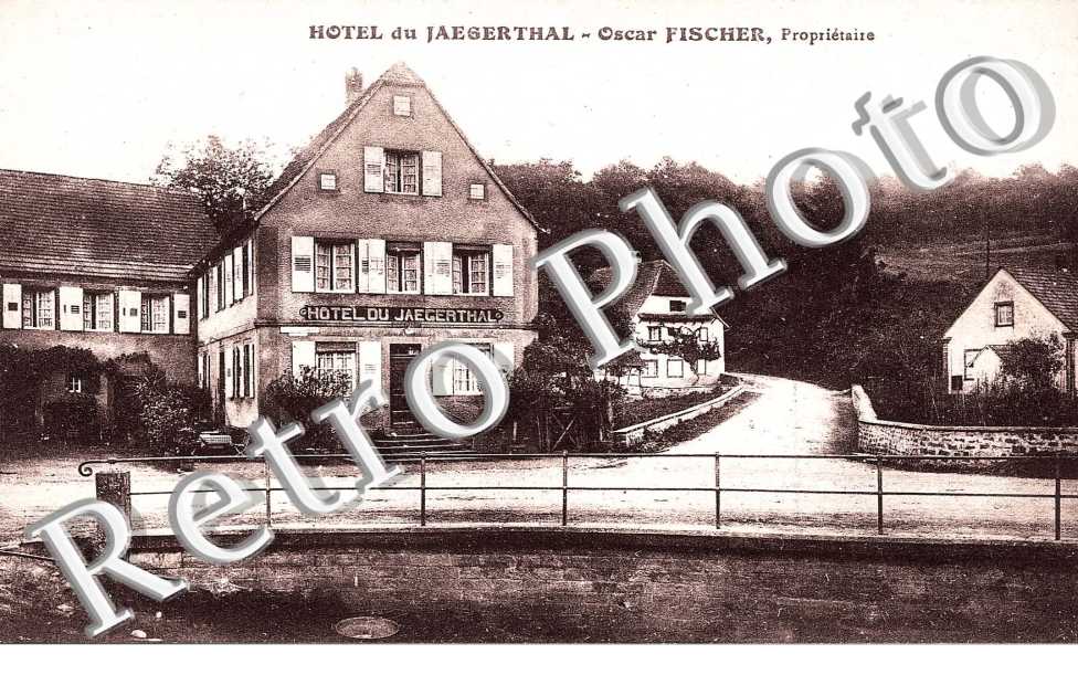 Hotel de Jaegerthal - Oscar Fisher proprietaire