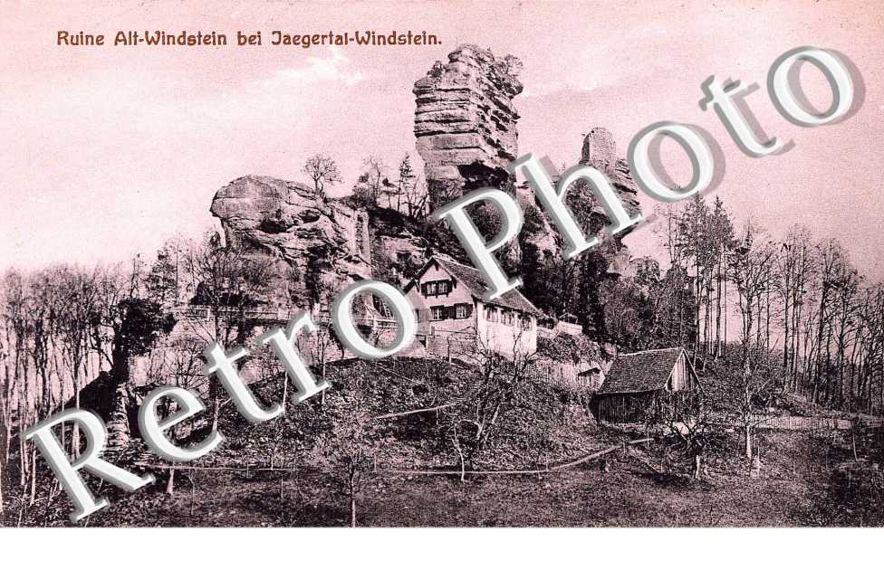 Ruine Alt-Windstein bei Jaegertal-Windstein