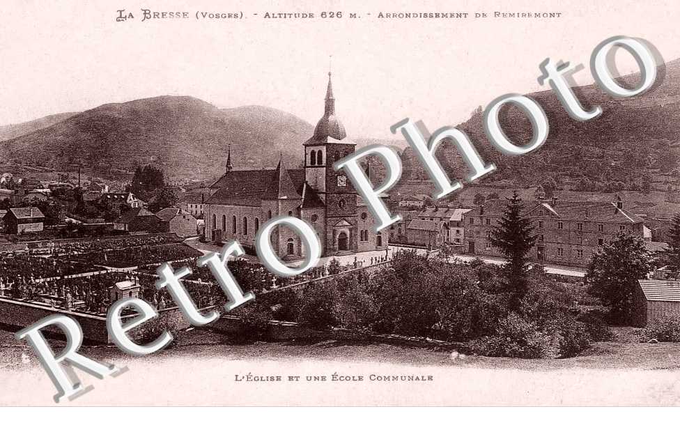 l'eglise et une ecole communale