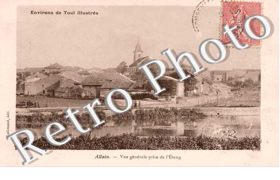 Vue generale prise de l'etang