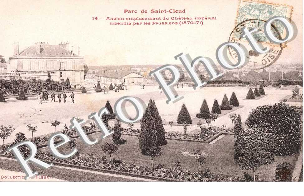 parc de  Saint Cloud 