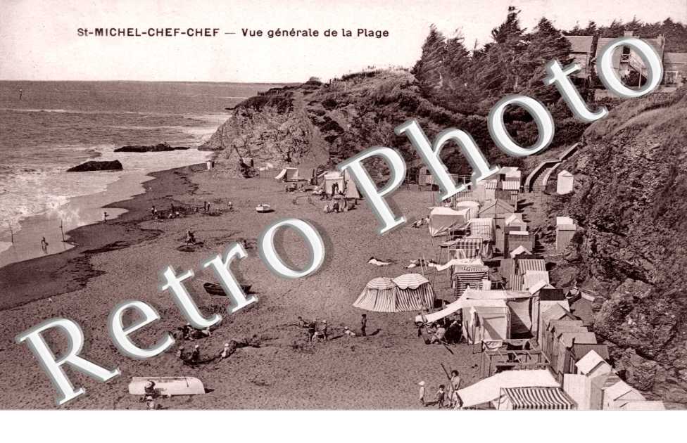 vue generale de la plage