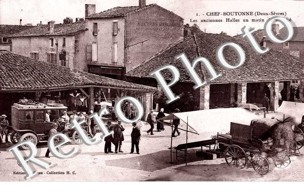 Les anciennes Halles un matin de marche