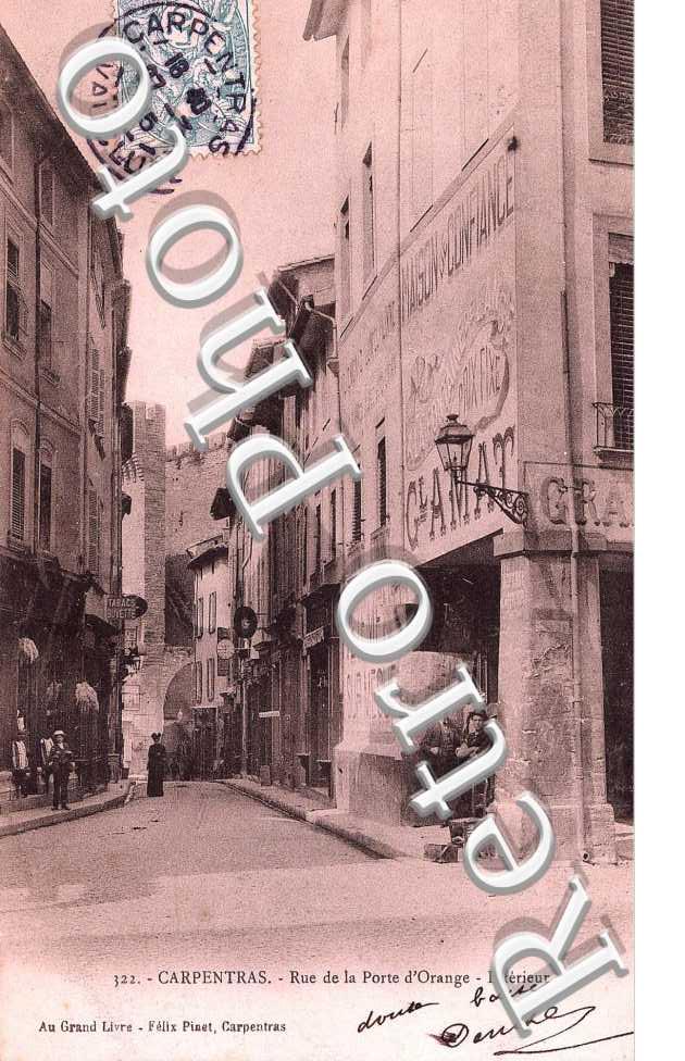 RUE DE LA PORTE D'ORANGE