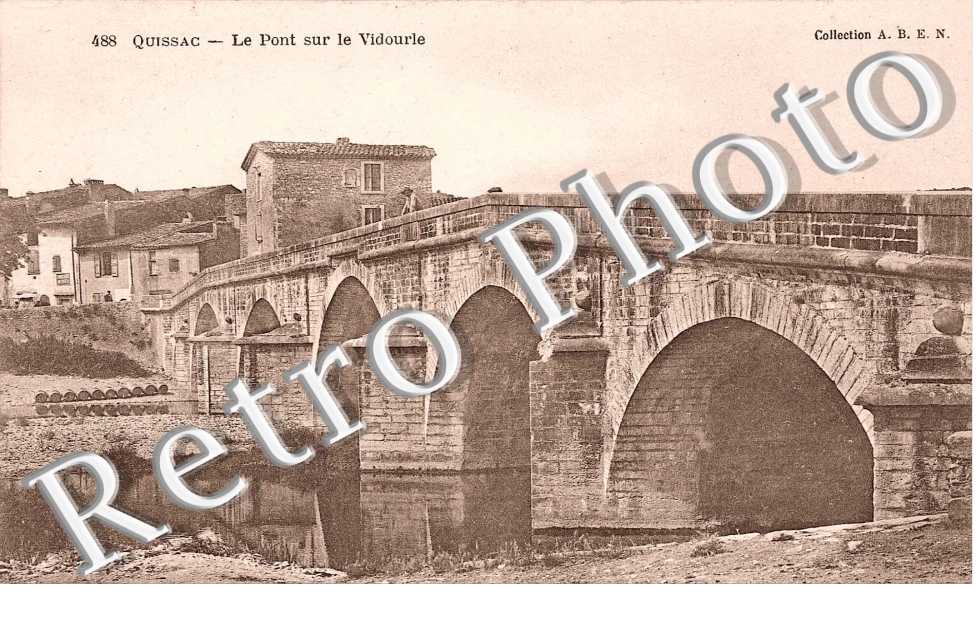 le pont sur le Vidourle