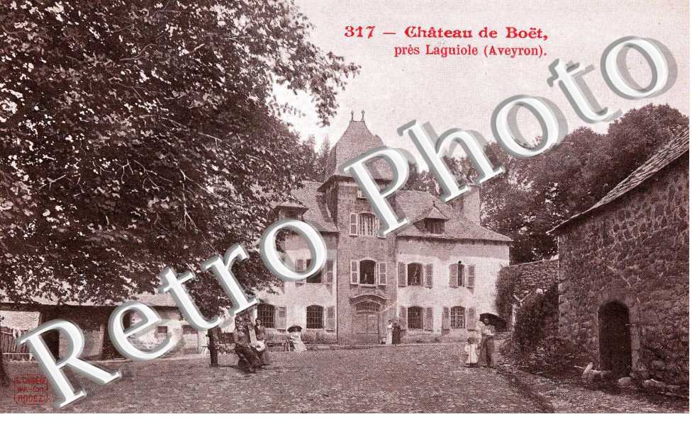 chateau de Boët pres Laguiole