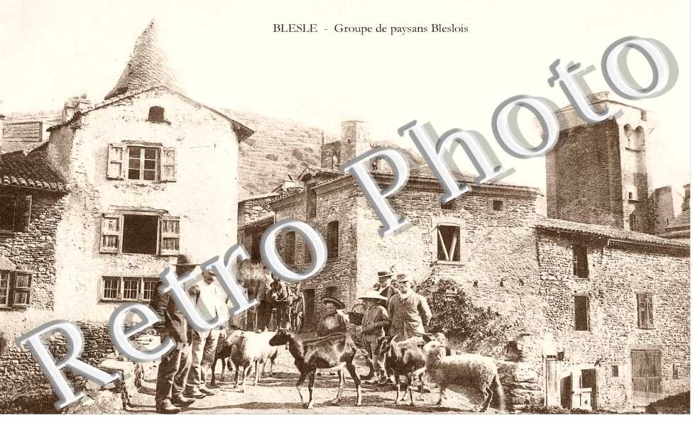 groupe de paysans bleslois