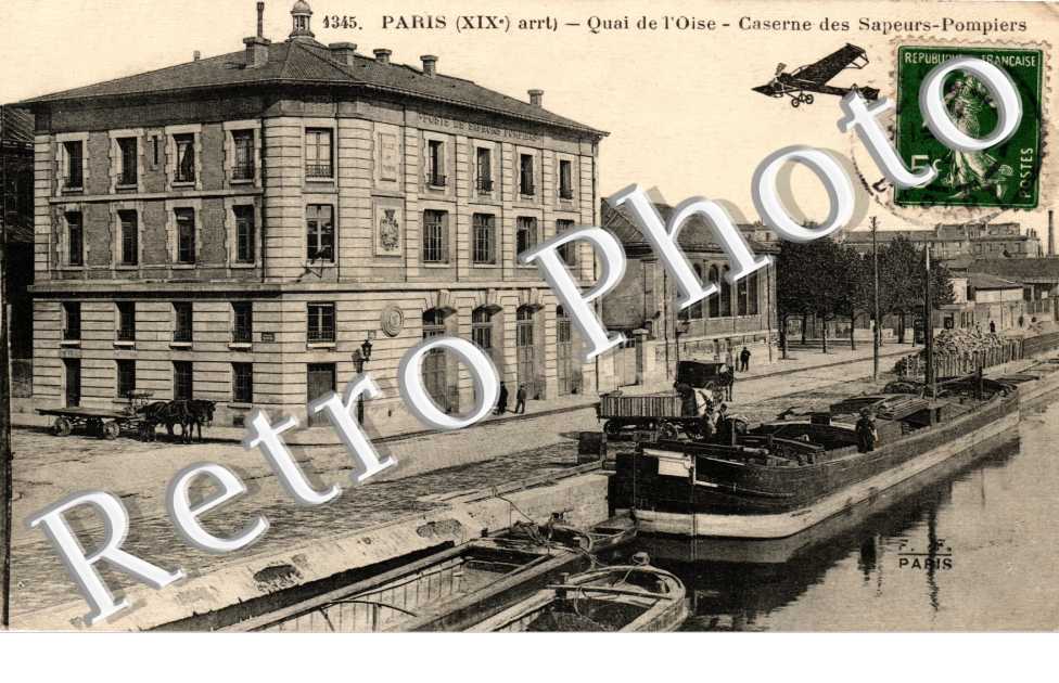 Quai de l&#039;Oise - Caserne des Sapeurs Pompiers