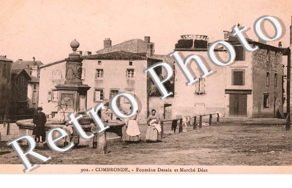 Fontaine Desaix et marche Deat