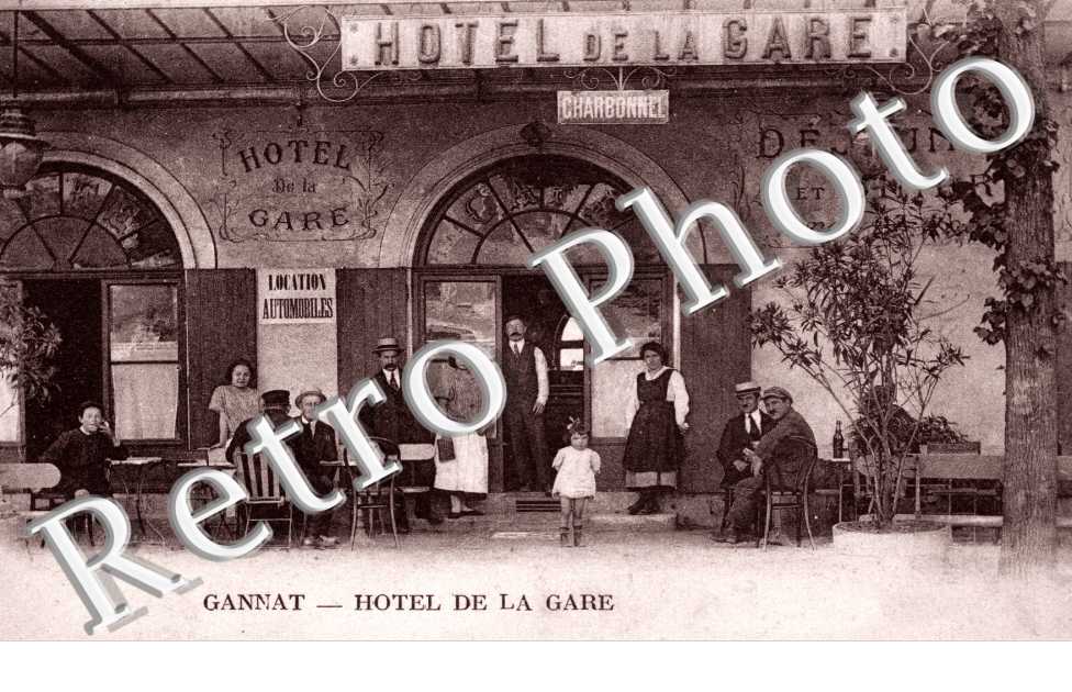 Hotel de la gare. Ed° F. L.G