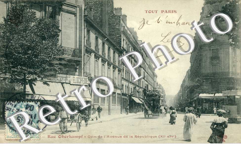 RUE OBERKAMPF COIN DE L&#039;AVENUE DE LA REPUBLIQUE