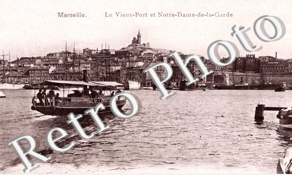 LE VIEUX PORT ET NOTRE DAME DE LA GARDE 