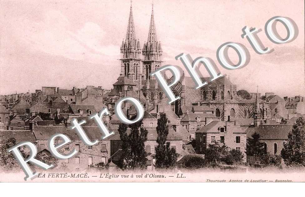 L'Eglise vue a vol d'oiseau