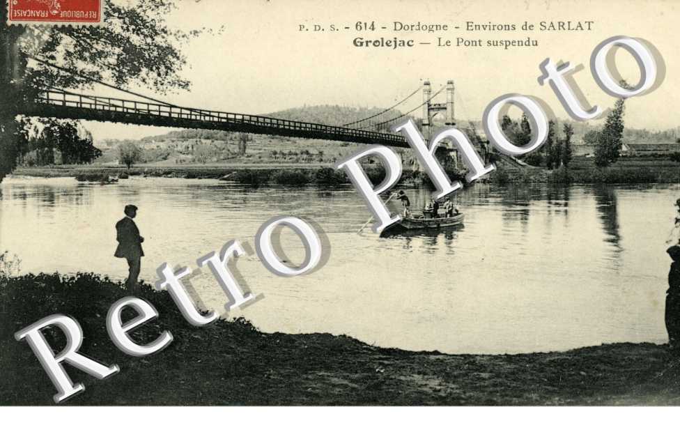 Le pont suspendu