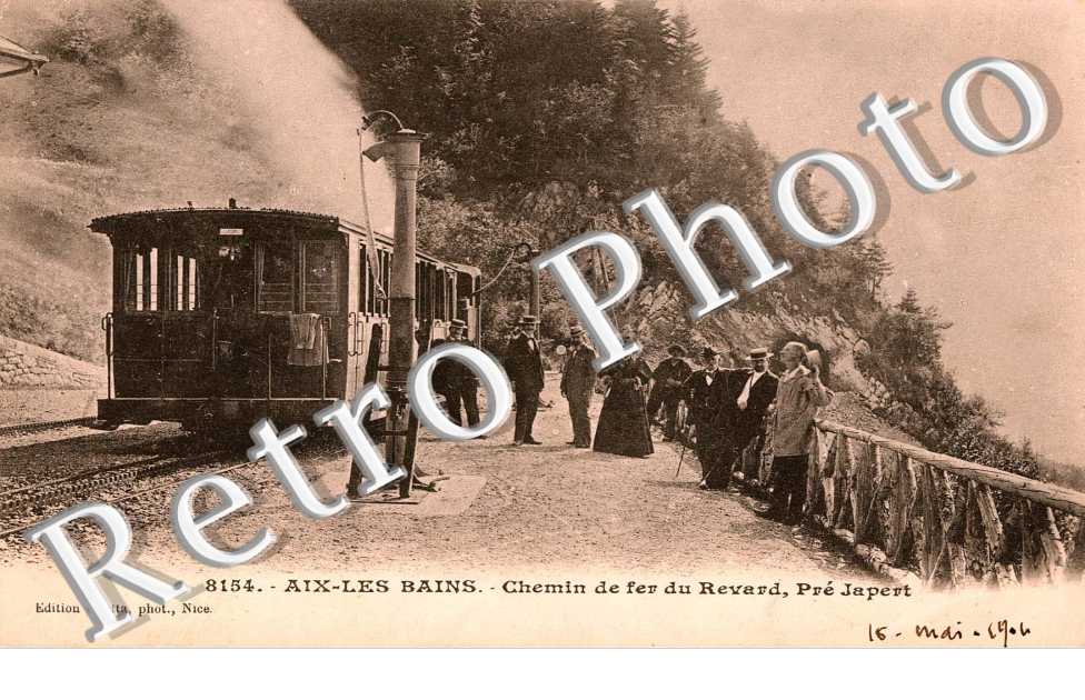 Chemin de fer du Revard . Pré Japert