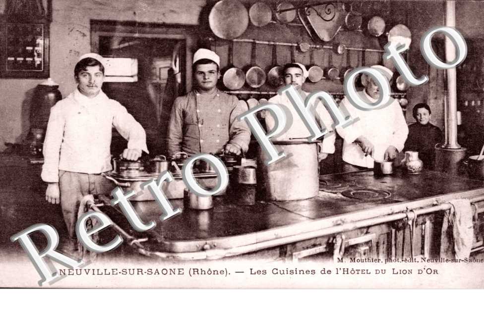Les cuisines de l'hotel du Lion d'or