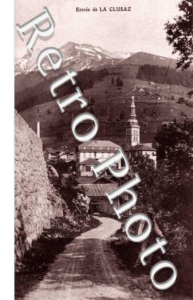 Entree de la clusaz