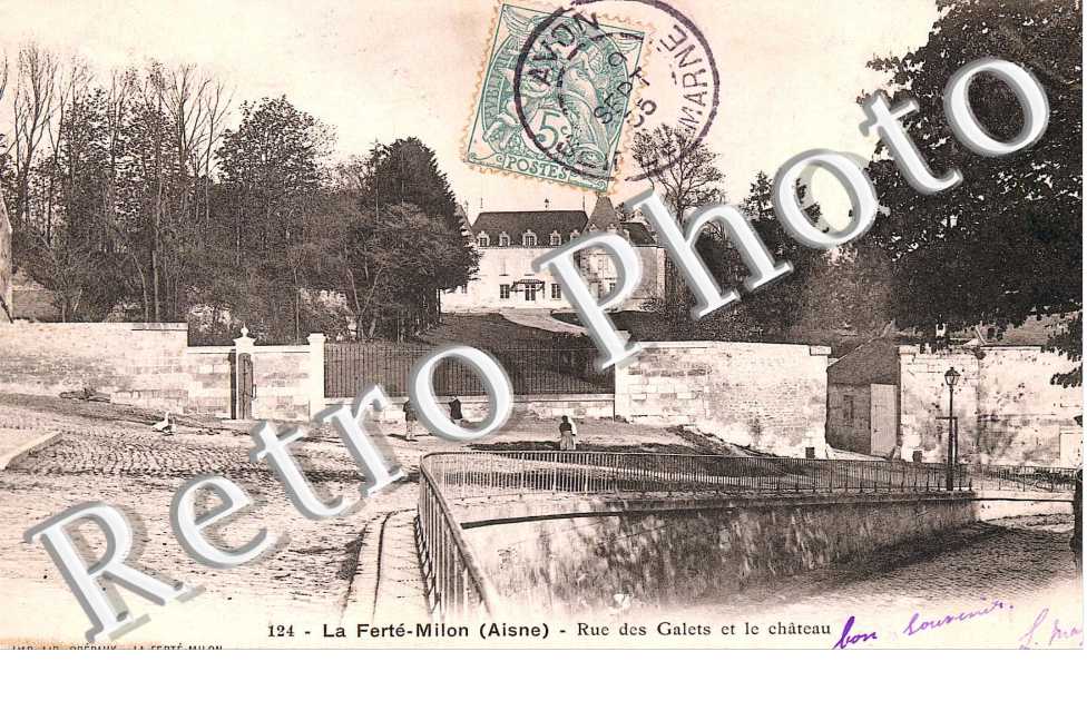 rue des Galets et le Château