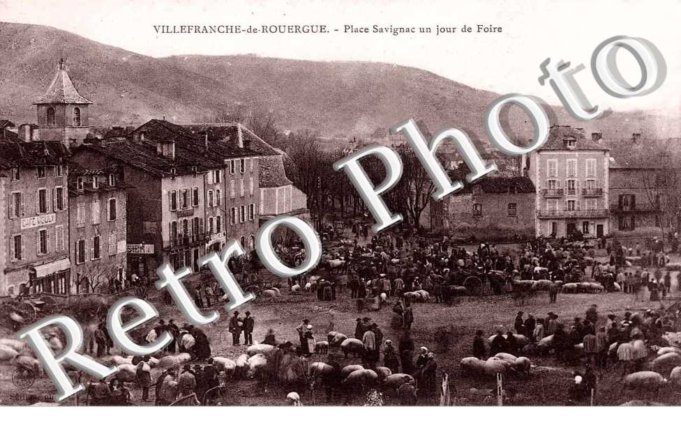 place savignac un jour de foire