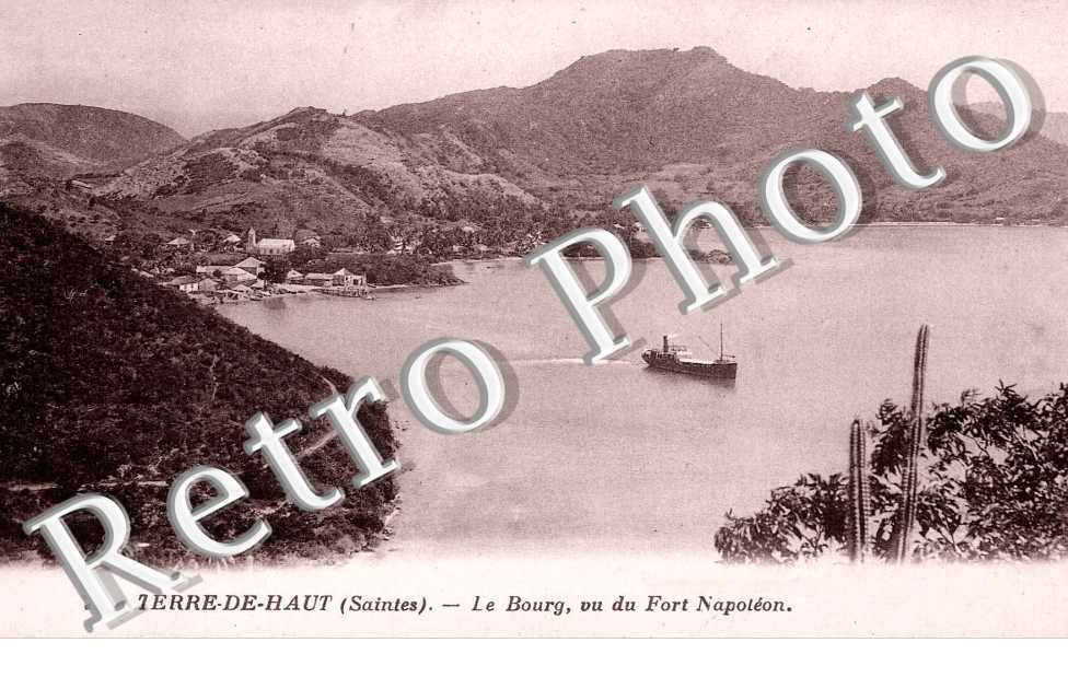 Le Bourg vu du Fort Napoleon
