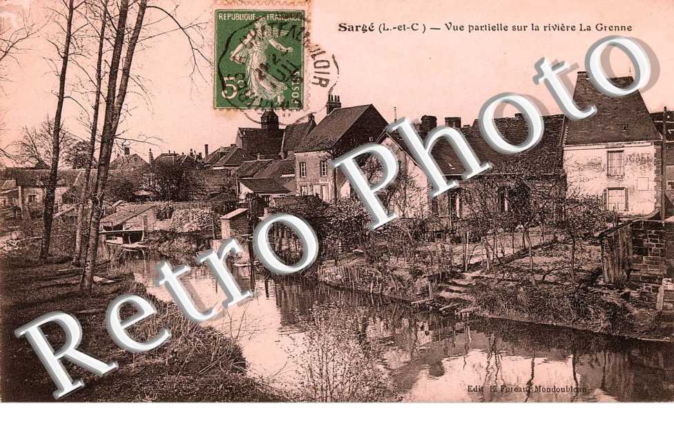 vue partielle sur la riviere La Grenne