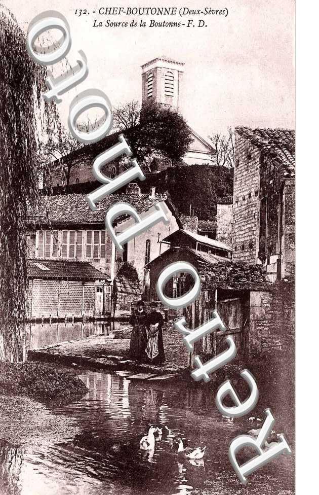 la source de la Boutonne