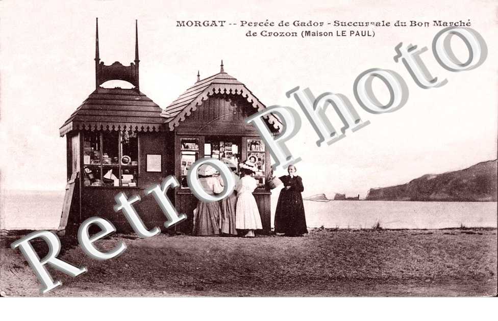 percee de gador, succursale du bon marche de crozon (maison Le Paul)