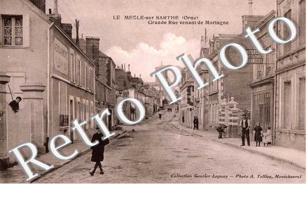 grande rue venant de Mortagne