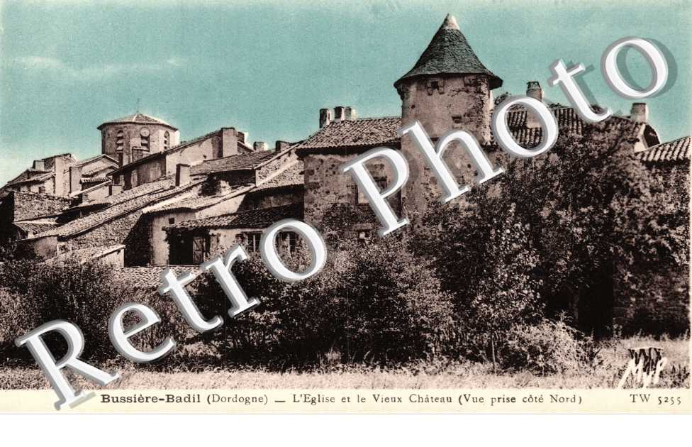 L&#039;eglise et le vieux chateau