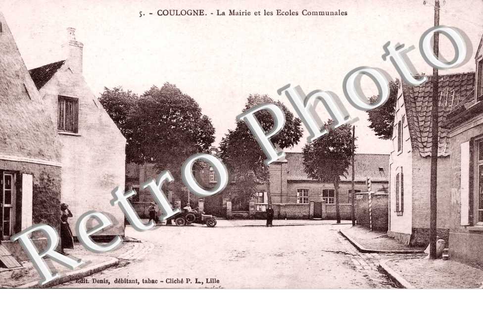 La Mairie et les ecoles communales