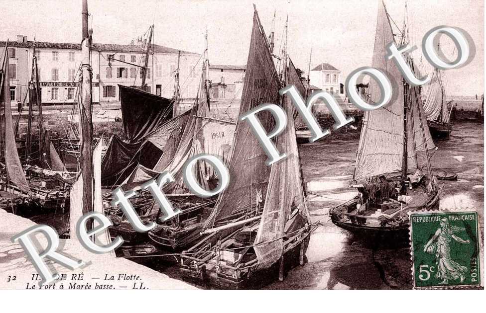 Le Port à Maree basse