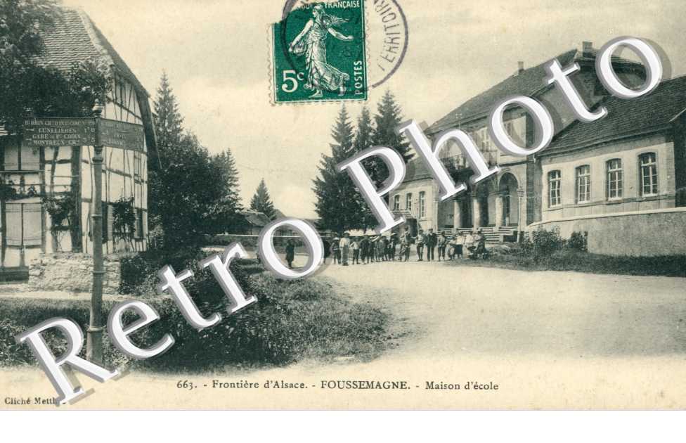 Frontère d&#039;Alsace - Maison d&#039;Ecole