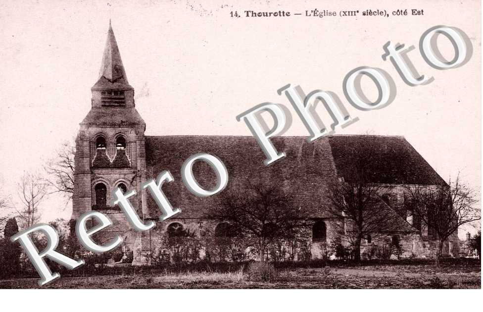 l' eglise XIIIe siecle, cote Est