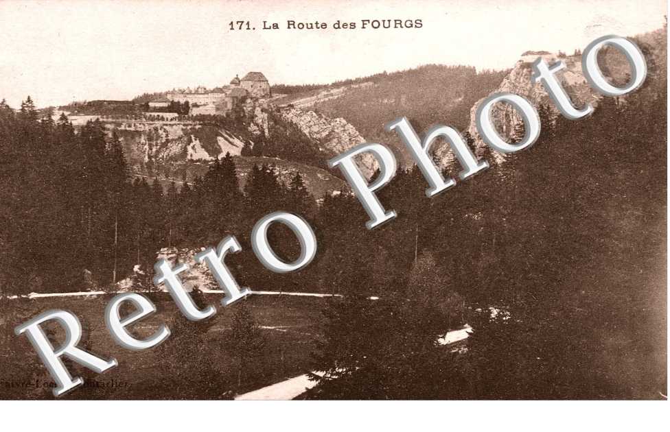 la route des Fourgs