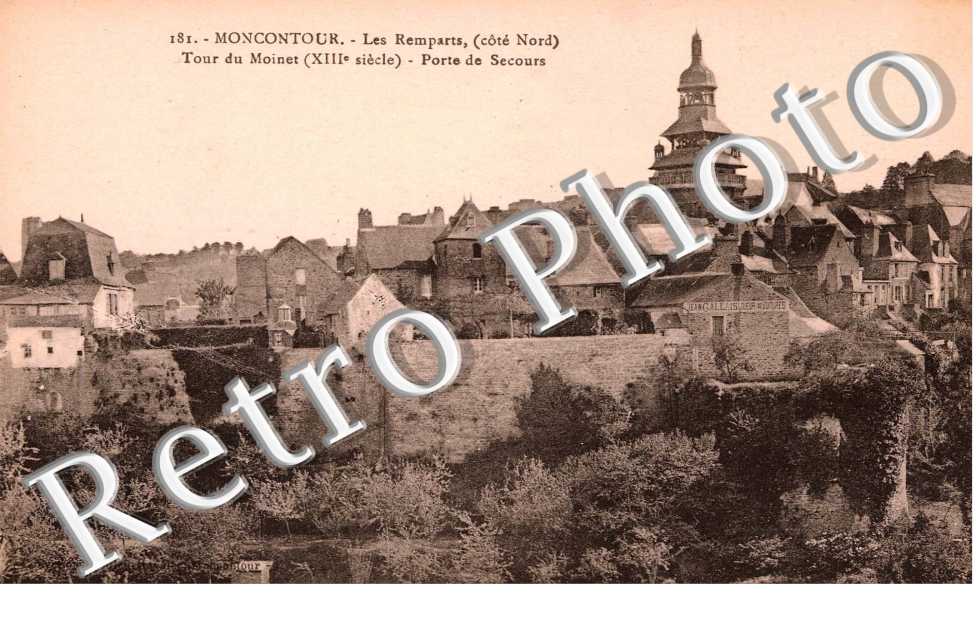Les remparts Tour du Moinet Porte de secours