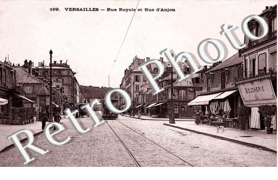 Rue Royale et rue d&#039;Anjou