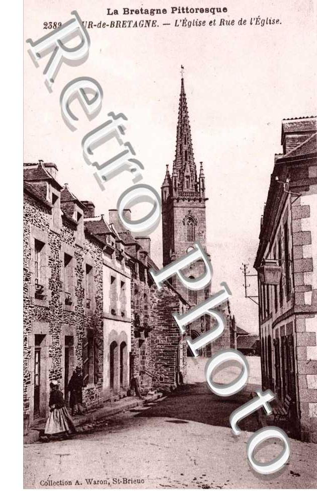 l&#039;eglise et rue d el&#039;Eglise