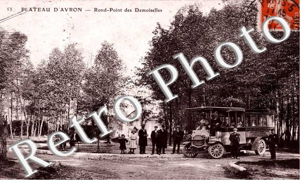 Plateau dÂ´Avron - Rond point des Demoiselles - autobus