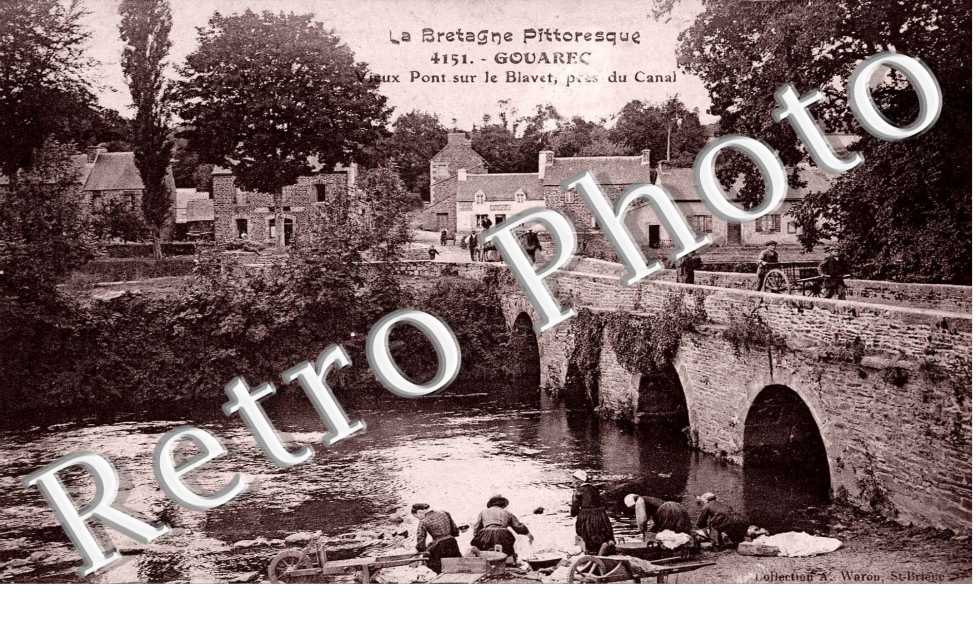 vieux pont sur le Blavet pres du canal