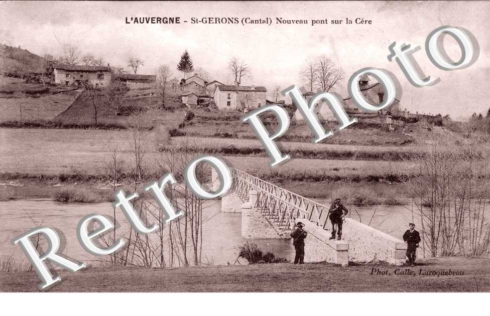 Nouveau pont sur la Cere